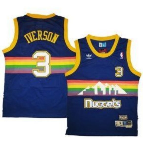 Denver Nuggets Rainbow Allen Iverson 